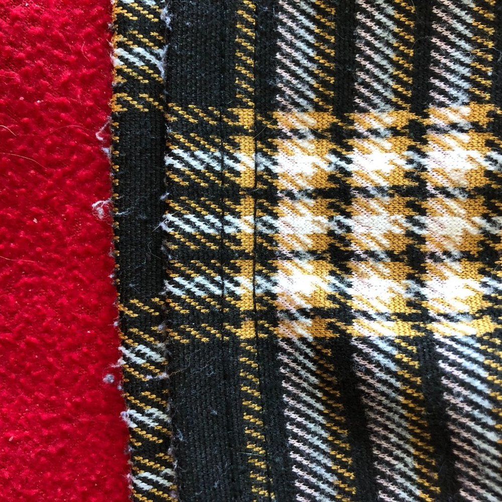 Nannette Baby Girl Dress Fall Plaid Black White Gold Brown Size 3T - Picture 9 of 15